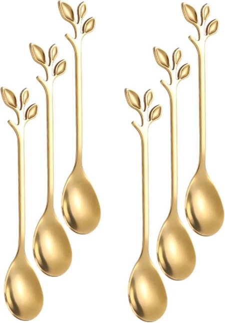 معالق باللون الذهبي