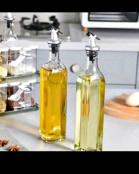 زجاجه زيت مع صنبور